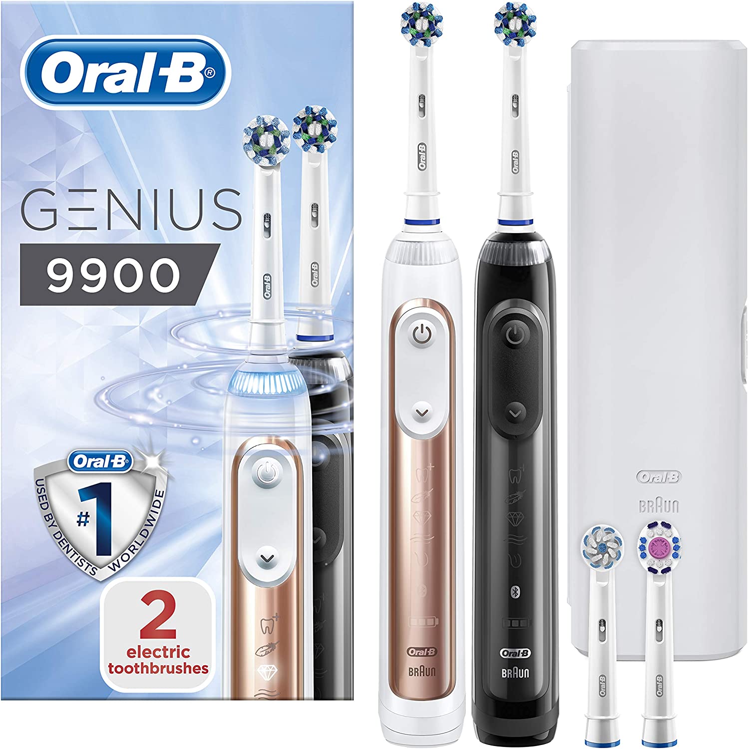 BLACK FRIDAY deal Oral-B Genius 9000 電動牙刷 兩枝裝 史低價HK$1,118