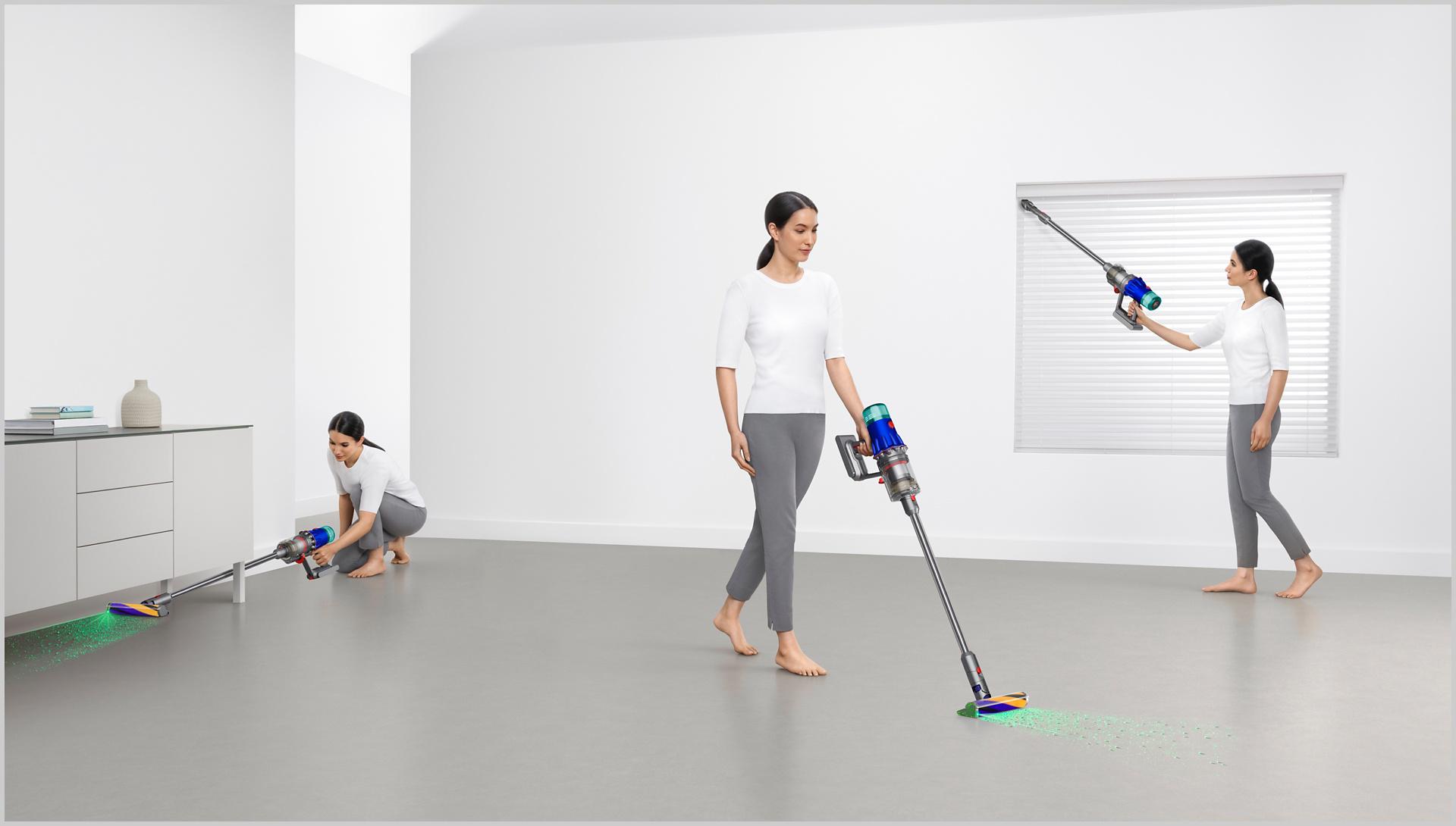 Dyson V12 Detect™ Slim Fluffy 智能輕量無線吸塵機 57折直送價HK$2983 仲送11664分 vs 香港官網原價HK$5180